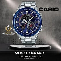 Nuovo orologio al quarzo da uomo in acciaio inossidabile CASIO EDIFICE c... - £91.63 GBP