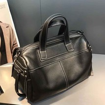 Retro 100% Soft Genuine Leather Tote Bag for Women Hobos Bag Handbags and Purses - £98.95 GBP