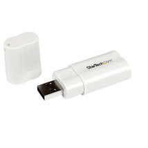 StarTech.com USB to Stereo Audio Adapter Converter - USB stereo Adapter ... - $27.59
