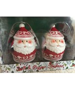 Christmas Santa Claus Salt &amp; Pepper Shakers - £11.07 GBP