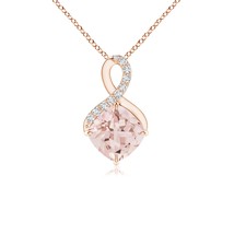 Authenticity Guarantee

ANGARA 0.8 Ct Claw-Set Morganite Infinity Pendant wit... - $687.27