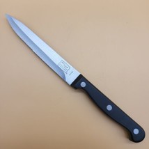 Chicago Cutlery Utility Knife 4.5&quot; Blade 5H15D Black Handle 3 Rivets - $11.97