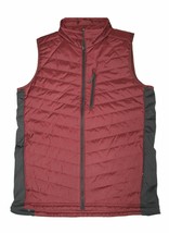 Columbia Mens Omni-Heat Cascade Trail II Hybrid Vest X-Small Beet - £45.37 GBP