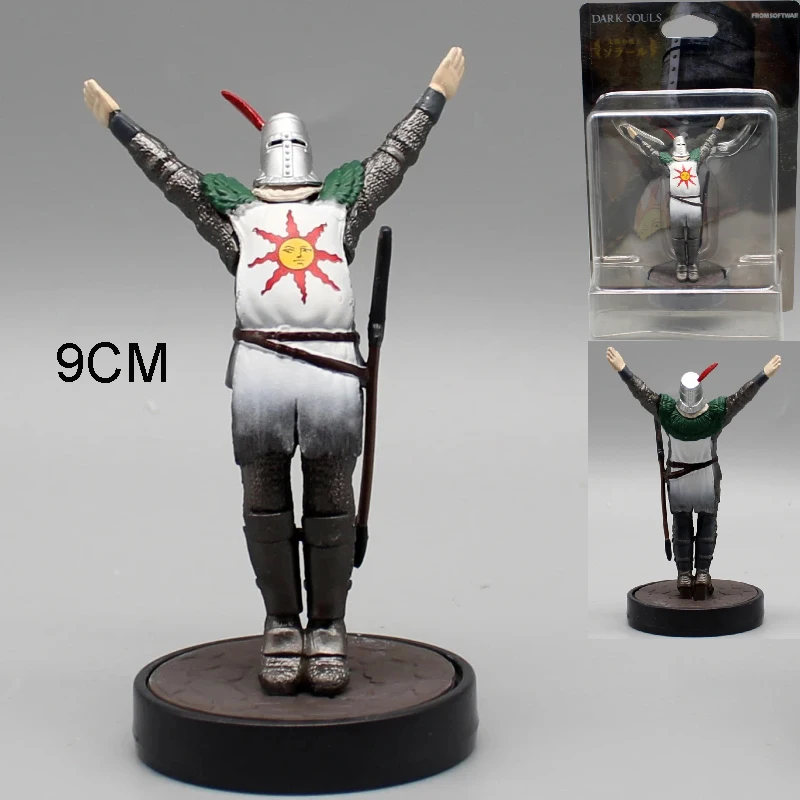 9cm Anime Switch NS Amiibo Dark Souls Action Figure Sun Warrior Solaire Figure - £19.09 GBP+