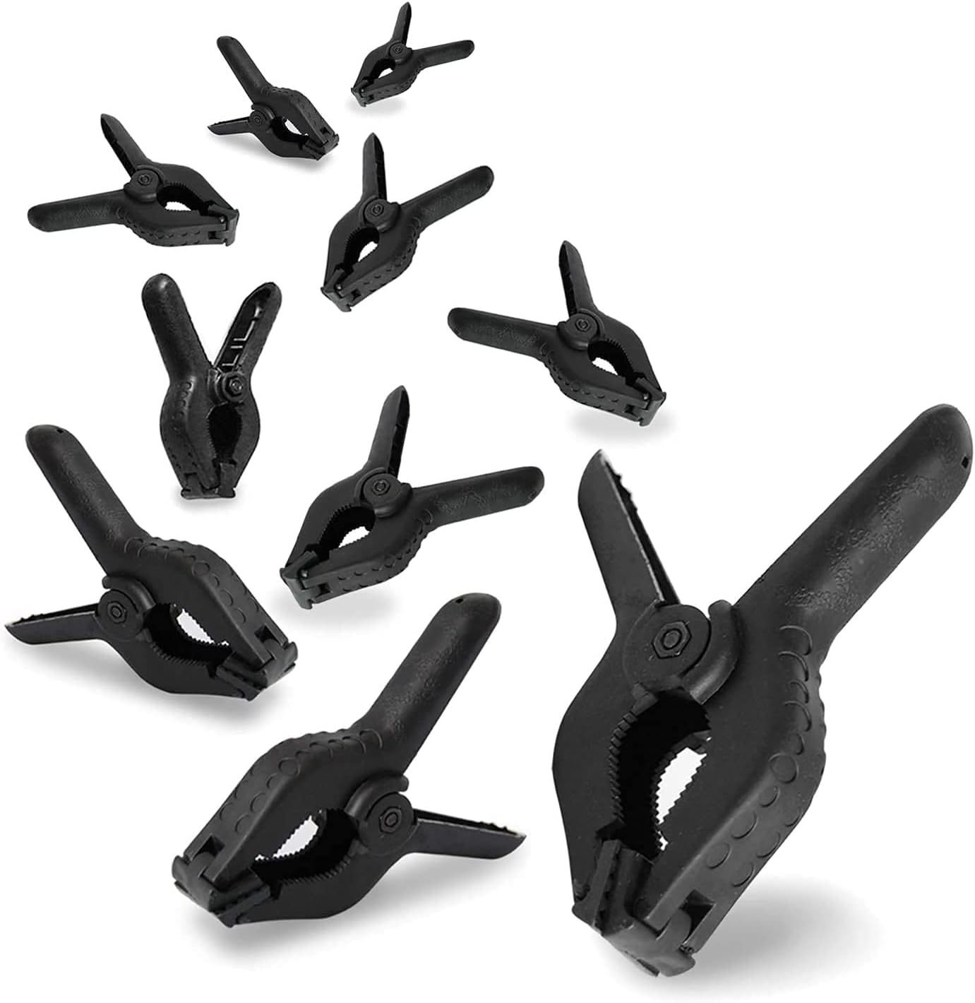 |10-Pack| Heavy Duty Nylon Spring Clamps 4.5 Inch For Home Improvement, ... - $36.98