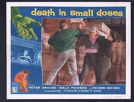 Death in Small Doses Lobby Card-1957- Peter Graves - £32.09 GBP