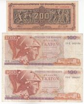 Greece, Set of 3 Collection Banknotes-
show original title

Original Tex... - $15.57