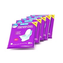 GoHygiene! Travel Pack of 4 PACKS (40pcs) + 1 FREE PACK! - Disposable Toilet Sea - £16.23 GBP