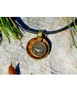 Zodiac Aries The Ram Astrology Pendant and Necklace Painting by Solara S... - $34.17 CAD