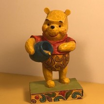 Jim Shore Winnie Pooh Figurine Hunny Honey Of A Bear Enesco Walt Disney Showcase - £31.11 GBP