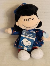 Peanuts Lucy Musical Christmas  8&quot; Plush - £11.84 GBP