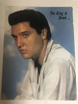 Elvis Presley vintage Magazine Pinup Picture Elvis white shirt - $3.95