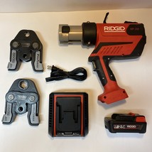 RIDGID RP350 RP 350 Press Tool ProPress With 2 Jaws, Battery &amp; Charger E... - $1,480.05