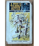 A Fool's Advice Carl Corley PEC French Line Gay Vintage Pulp 1967 1960s Book - $237.49