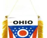 Moon Knives Wholesale lot 12 State of Ohio Mini Flag 4&#39;&#39;x6&#39;&#39; Window Bann... - £23.53 GBP