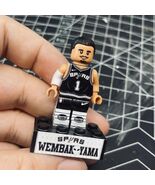 NBA Superstar Victor Wembanyama Minifigure San Antonio Spurs Collectable... - $45.00