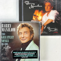 Barry Manilow 2 New CD Lot Greatest Songs 50s + Christmas + Vtg Copa NYC Matches - £23.16 GBP
