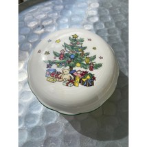 Vintage Nikko bon bon Christmas dish, candy, nuts, holidays, vanity cont... - $9.75