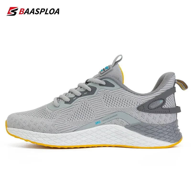 Men Casual Sneakers New Fashion Lightweight Sport Shoes For Men Mesh Breathable  - £93.02 GBP