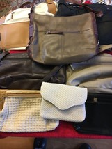 Used Handbags/Pocketbooks/Purses Lot (8 total) - For Use/Restoration/Col... - £223.70 GBP