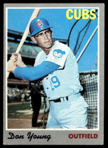 1970 Topps #117 Don Young  VG-EX-B111R2 - £15.82 GBP