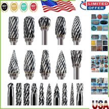 Aggressive 20-Pcs Tungsten Carbide Burrs - Ideal for Dremel Metal &amp; Wood... - $626.60 MXN