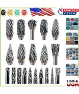 Aggressive 20-Pcs Tungsten Carbide Burrs - Ideal for Dremel Metal &amp; Wood... - $626.60 MXN