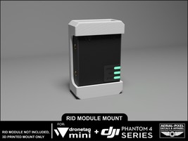 DJI Phantom 4 Series DroneTag Mini Mount (Remote ID Module Not Included) - $19.95