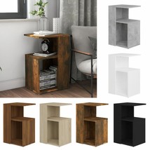 Modern Wooden G Shape Living Room Side End Sofa Table Unit With Storage ... - $34.04+