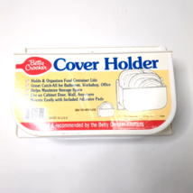 New Old Stock Vintage Betty Crocker #2899 Cover Holder Container Lids USA - £6.99 GBP