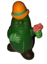 Vintage 1985 Avon Somersaults 2” HERBY DERBY Pickle PVC Anthropomorphic ... - $5.78