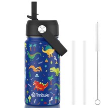 Kids Insulated Water Bottle - 14Oz Bpa-Free 18/8 Stainless Steel Travel Tumbler  - £24.98 GBP