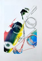 Artebonito Andy Warhol Perrier 9 Pop art print 1999 - £94.74 GBP