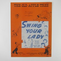 Sheet Music The Old Apple Tree Swing Your Lady Humphrey Bogart Vintage 1938 - $9.99