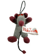 Handmade &quot;Mouse&quot; toy in wool - £26.30 GBP