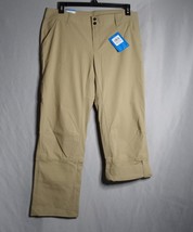 Columbia Omni-Shade/Shield Women&#39;s Tan Active Fit Outdoor Trail Pants 16... - $31.68