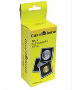 10 Guardhouse 2x2 Tetra Snaplock Coin Holders for Nickel 21.2mm - $9.94