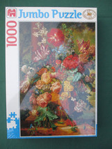 Jumbo 00023 Still-life Flowers 1000 Piece Jigsaw Puzzle New Sealed Amste... - £15.17 GBP