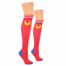 Sailor Moon Athletic Knee High Sock Red - £11.77 GBP