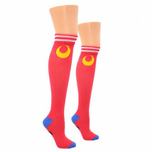 Sailor Moon Athletic Knee High Sock Red - £11.20 GBP