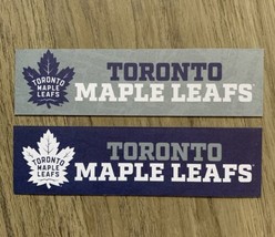 2x Toronto Maple Leafs Fridge Magnet 4.5&#39;&#39;x1.25&#39;&#39; NEW - £3.45 GBP