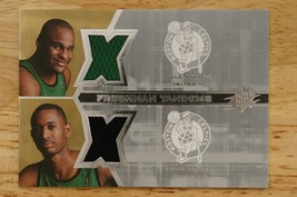 2007-08 SPx Freshman Tandems Jerseys Glen Davis Gabe Pruitt F2-PD Rookie RC B - £7.39 GBP