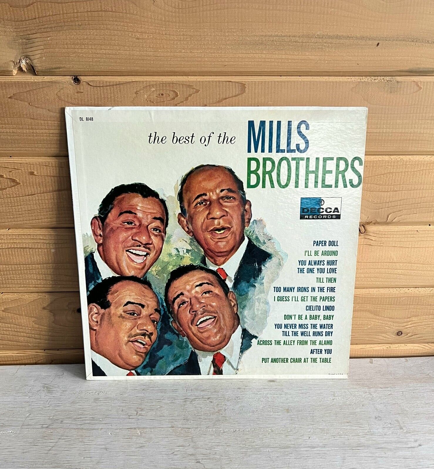 Primary image for The Best of the Mills Brothers Quartet Vinyl Decca Record LP 33 RPM 12"