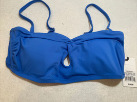 Women&#39; Twist-Front Keyhole Bralette Bikini Top - Shade &amp; Shore™ -  Size S -Blue  - £3.94 GBP