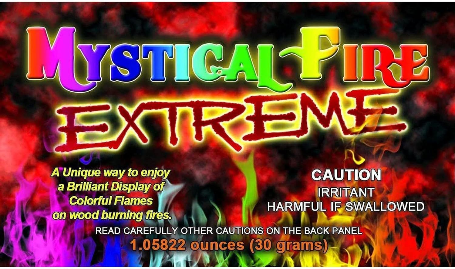 Mystical Fire Extreme Color Changing Flames For Wood Burning Fire Pits And - $34.96