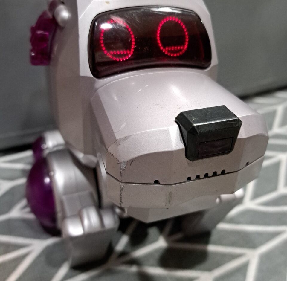 Primary image for Vintage 1999 Sega Interactive Toy Poo-Chi Robot Dog by Tiger Electronics PURPLE