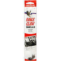Eagle Claw Snells Plain Shank Baitholder Fishing Hooks, Size 2, Qty 6, #031-2 - $2.59