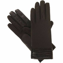 ISOTONER Brown Stretch Metallic Hem smarTouch Lined Womens Gloves XL - £21.69 GBP