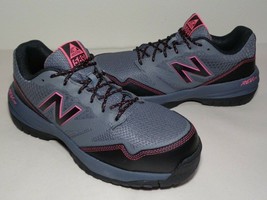 New Balance Size 9 M 589v1 Gray Pink Safety Toe Sneakers New Women&#39;s Wor... - £123.27 GBP