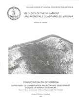 Geology of the Villamont and Montvale Quadrangles, Virginia - £11.73 GBP